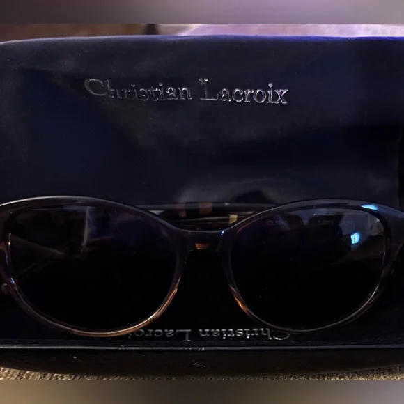 Christian Lacroix Women\'s CL1040 52mm Sunglasses Brand New Authentic Christian Lacroix Sunglasses CL 1040 125  main image 4